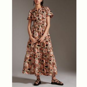 Instagram Famous Anthropologie Somerset Maxi Dress Size XXS